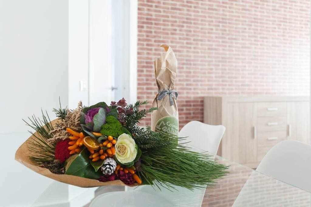 Apartamento Para 4 Con Terraza En El Centro Girona Esterno foto