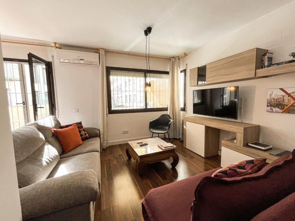 Apartamento Para 4 Con Terraza En El Centro Girona Esterno foto