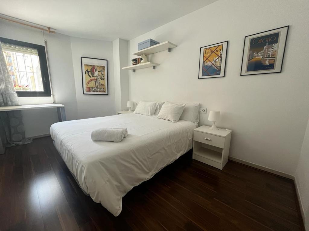Apartamento Para 4 Con Terraza En El Centro Girona Esterno foto
